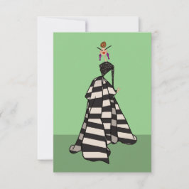 Placa Plana de Moda Preta e Branca para Mulher