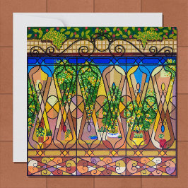 Placa plana decorativa italiana para jardim