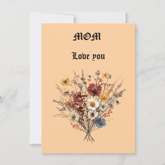 Placa plana do dia de as mães (Frente)