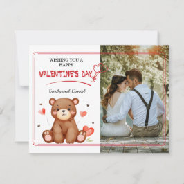 Placa plana do Dia de os namorados de fotografia d