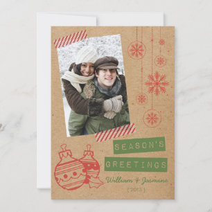 Placa Plana Festa de Férias Falido de Cartão Diver