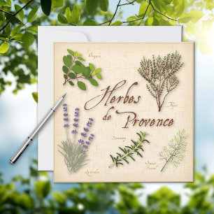 Placa plana Herbes de Provence