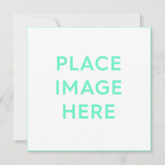 Placa plana quadrada de 5,25" x 5,25"