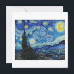 PLACA PLANA VINCENT VAN GOGH, 1889<br><div class="desc">"THE STARRY NOITE" 1889,  POR VINCENT VAN GOGH POSTCARD,  DA COLEÇÃO DO MUSEU JOHN PAUL GETTY</div>