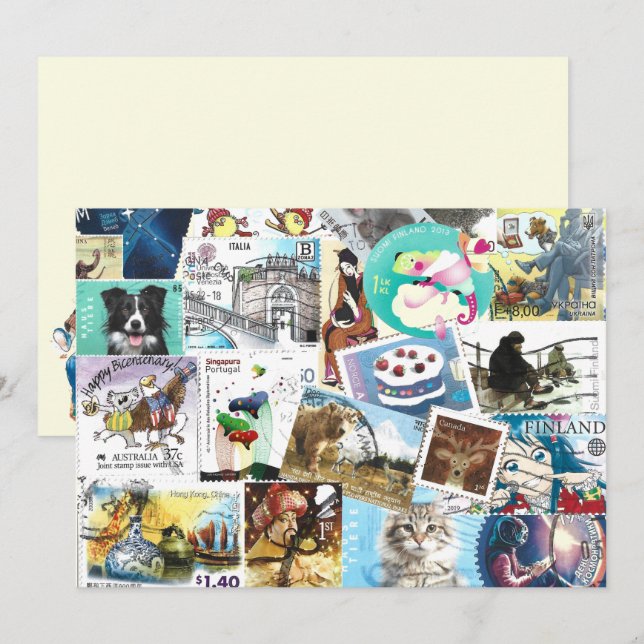 Placa Plano de Carateres de Cartazes Diversos (Frente/Verso)