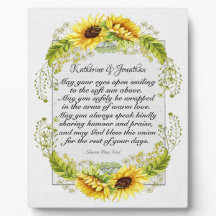Placa Poem de Casamento