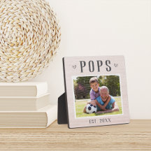 Pop Rustic Personalizados Foto do Avô