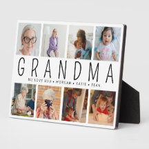 Presente de Avó Moderna de Foto Personalizado 8
