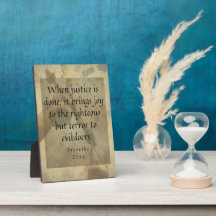 Provérbios 21:15 Justiça traz alegria a justo