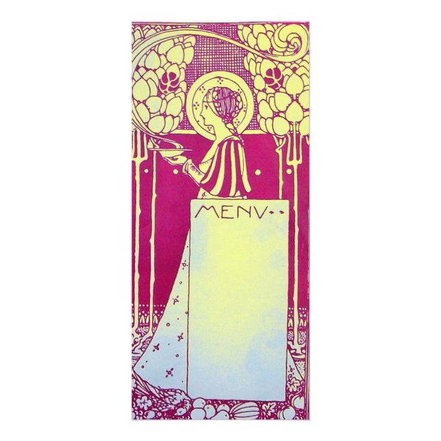 PLACA RACK DE MENU RESTAURANTE (Frente)