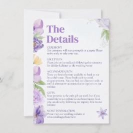 Placa receptáculo de Convite de casamento para pes