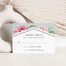 Placa RSVP Antiguada Peony | Blush e Sage