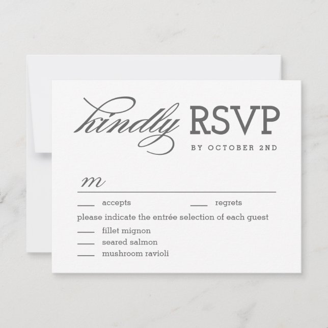 Placa RSVP COR EDITÁVEL DE Eterno (Frente)