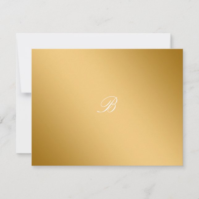 Placa RSVP de 311-Ouro diVine White Delight (Frente)