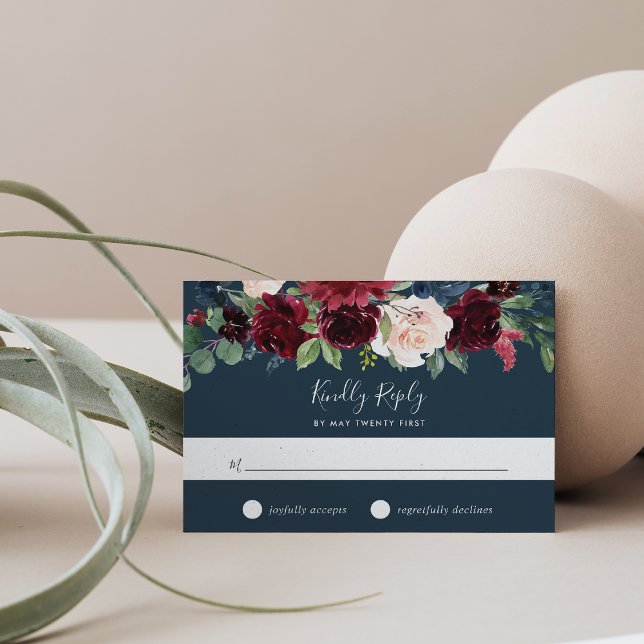 Placa RSVP de Bloom Radiant (Criador carregado)