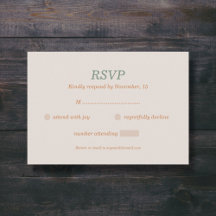 Placa RSVP de camada/Casamento outono