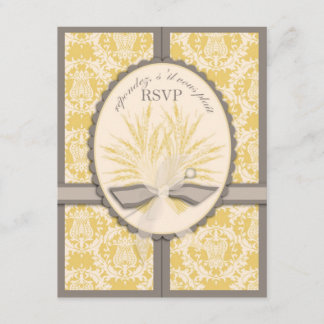 Placa RSVP de Colheita de Verão