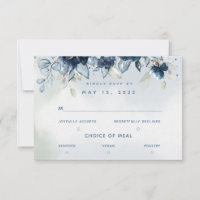 Placa RSVP de Escolha de Ramos para Rosas em casca
