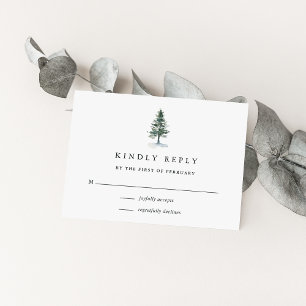 Placa RSVP de Grove de Madeira