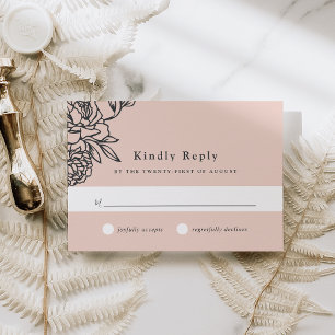 Placa RSVP de Jardim Secreto