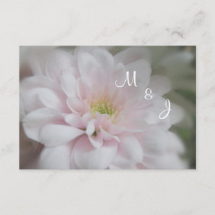 Placa RSVP de Resposta de Casamento de Mãe Rosa Da