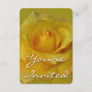 Placa RSVP de Rosa de Convite Personalizada para R