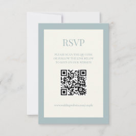 Placa RSVP Digital Dusty Blue 3,5x5