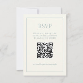 Placa RSVP Digital Dusty Blue 3,5x5