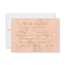 Placa RSVP Elegante de Abstrato moderno