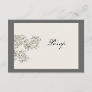 Placa RSVP inspirada na Vintage personalizável