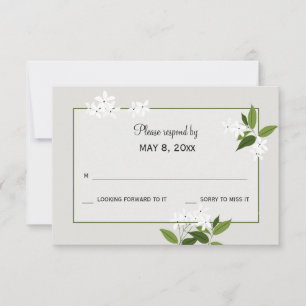 Placa RSVP Jasmine