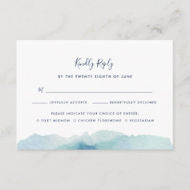 Placa RSVP Landmark com opção de refeição