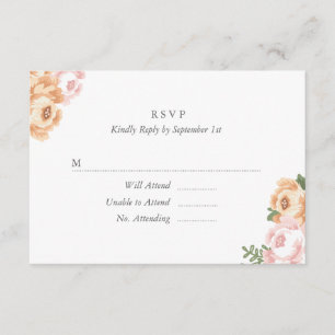 Placa RSVP Mason Jar Elegante