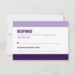 Placa RSVP Negrito e Colorida