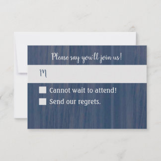 Placa RSVP para Oceano Simples II