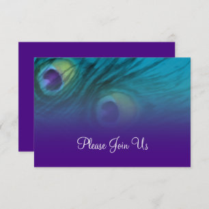 Placa RSVP - Peacock Teal Roxo