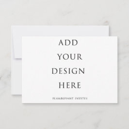 Placa RSVP/Placa de gabinete de 5"x3,5"