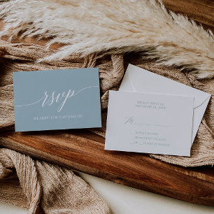 Placa RSVP Simples de Coordenada de Praia de Aqua