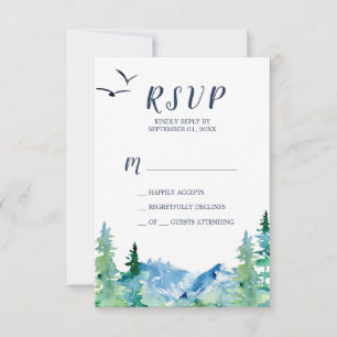 Placa RSVP Simples Rocky Mountain
