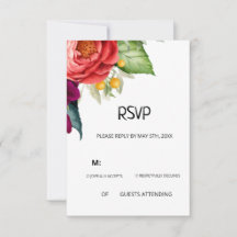 Placa RSVP Tropical