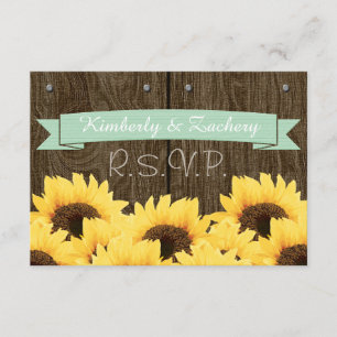 PLACA RUSTIC RUSTIC SUNFLOWER RSVP