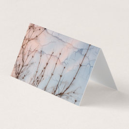 Placa Silhouette de Ramificações Mais Eltas