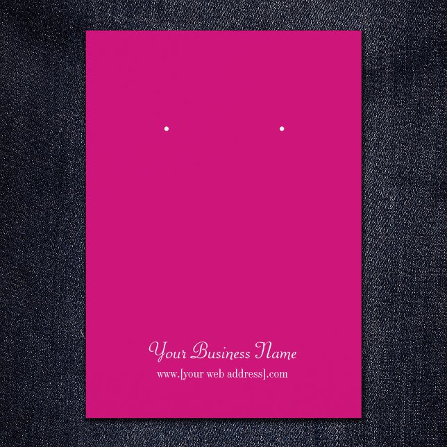 Placa simples de leitura simples, rosa-quente (Criador carregado)