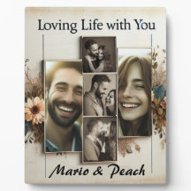 Tabletop de Colagem de Fotografias Personalizada 5