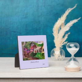 Placa Tabletop Plaque com Easel: Fazenda VT.