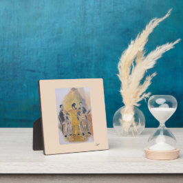 Placa Tabletop Plaque com facilidade: vinte e poucos ano