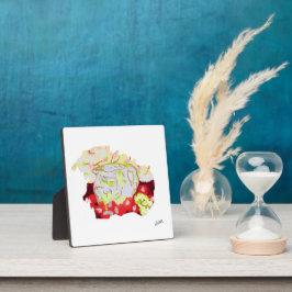Placa Tabletop W/Canvas : Lançador de vida estática com