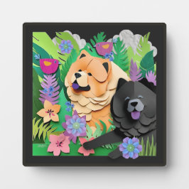 Placa TROPIC TANGO Red Black Chow