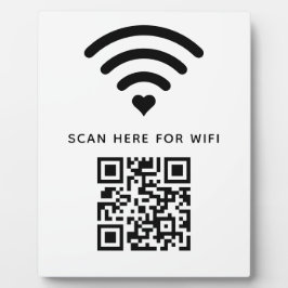 Placa Verificação de código QR Wifi para conectar autoad