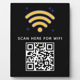 Placa Verificação de código QR Wifi para conectar autoad